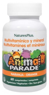 Natures Plus Animal Parade Multivitamines et Minéraux 60 Comprimés