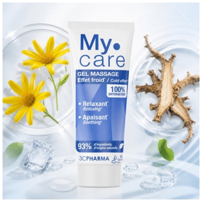 3C Pharma My.Care Kylmävaikutteinen Hierontageeli 100 ml
