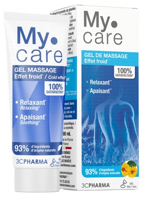 3C Pharma My.Care Gel de Massage Effet Froid 100 ml