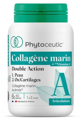 Phytoceutic Collagène Marin + Vitamine C 60 Gélules