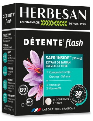 Herbesan Détente Flash 30 Comprimés