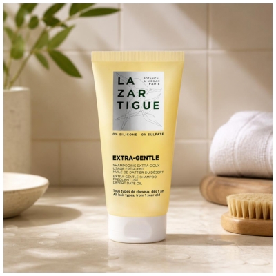 Lazartigue Extra-Gentle Erittäin hellävarainen shampoo 55 ml