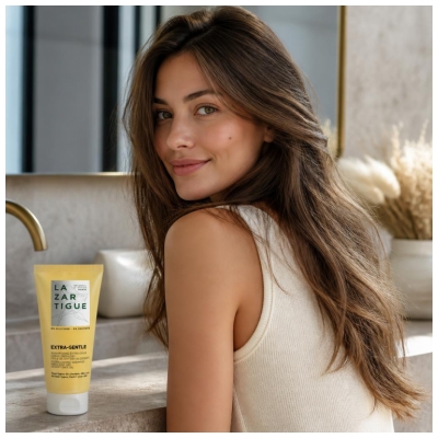Lazartigue Extra-Gentle Erittäin hellävarainen shampoo 55 ml