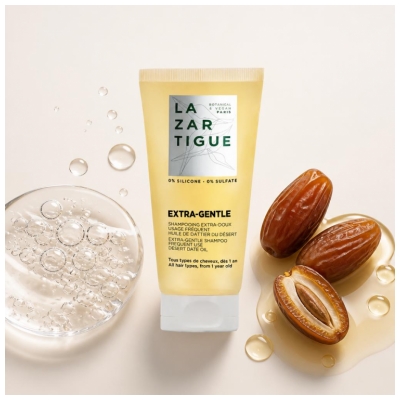Lazartigue Extra-Gentle Erittäin hellävarainen shampoo 55 ml