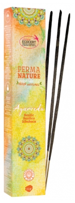 Perma Nature Varitas de Incienso Ayurveda Albahaca 15 g