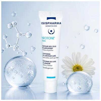 Isispharma Neotone Oči Krema za predel okoli oči za posvetlitev 15 ml