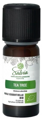 Salvia Nutrition Bioloģiskā Tējas Koka Ēteriskā Eļļa 10 ml