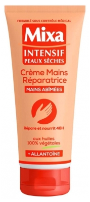 Mixa 48H Herstellende Handcrème Voor Beschadigde Handen 100 ml