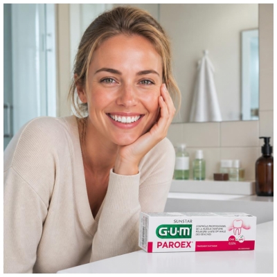 GUM Paroex Tandpasta Gel 75 ml