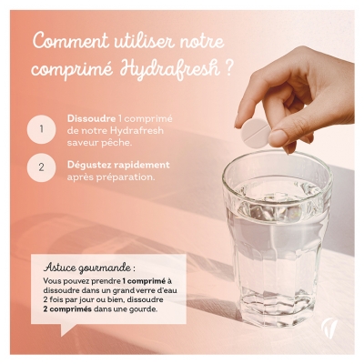 Vitavea Hydrafresh Hidratacija ir Energija 20 Putojančių Tablečių - Skonis: Žvejyba