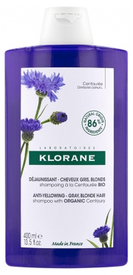 Klorane Whitening Shampoo Voor Grijs en Blond Haar 400 ml