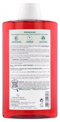 Klorane Éclat - Cheveux Colorés Shampoing à la Grenade 400 ml