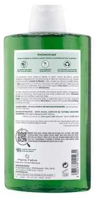 Klorane Shampoing à l'Ortie Bio - Séborégulateur Cheveux Gras 400 ml