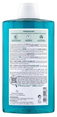Klorane Détox - Cheveux Normaux Shampoing à la Menthe Bio 400 ml