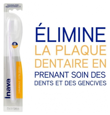 Inava Brosse à Dents Chirurgicale 15/100 - Couleur : Turquoise