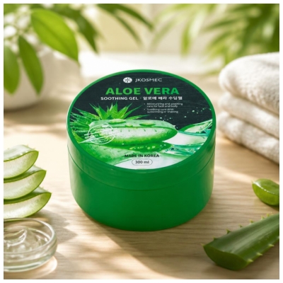 Jkosmec Gel Lenitivo All'aloe Vera 300 ml