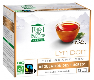 Ceaiurile din Pagoda Lyn Don Ceai Grand Cru Reglarea Zaharurilor Bio 18 Pliculețe