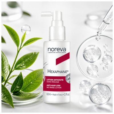 Noreva Hexaphane Plaukų slinkimo stabdymo losjonas 60 ml
