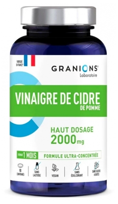 Granos de Vinagre de Sidra 2000 mg 90 Comprimidos