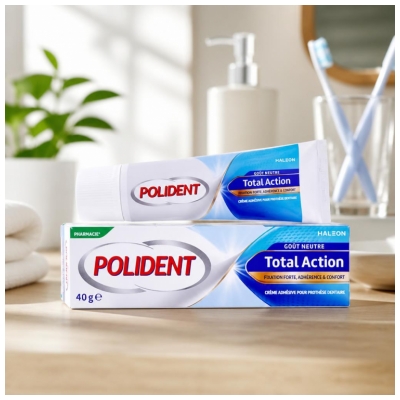 Polident Corega Crema Fissante Dentale ad Azione Totale 40 g