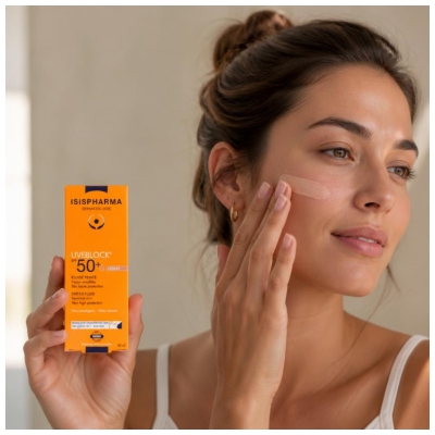 Isispharma Uveblock Färgad Fluid SPF50+ 40 ml