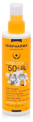 Isispharma Uveblock Purškalas Vaikams SPF50+ 200 ml