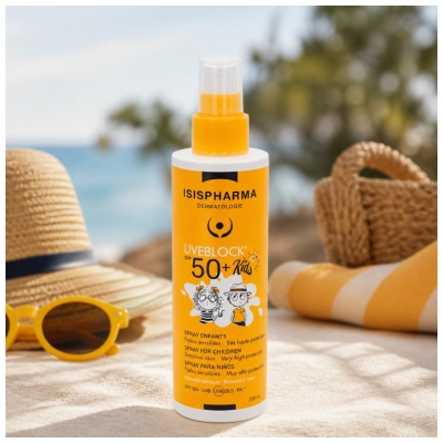 Isispharma Uveblock Spray Bērniem SPF50+ 200 ml