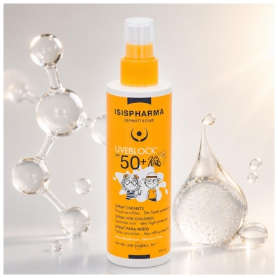 Isispharma Uveblock Spray Bērniem SPF50+ 200 ml