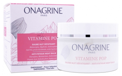 Onagrine Vitamine Pop Baume Nuit Défatigant 50 ml