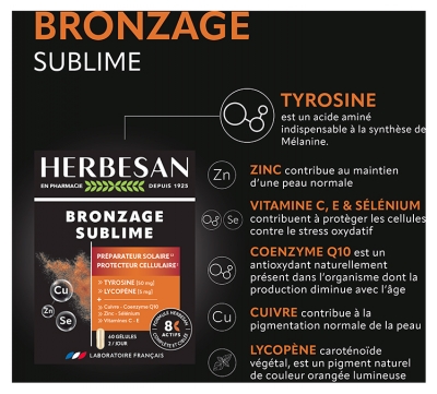 Herbesan Bronzage Sublime 60 Gélules