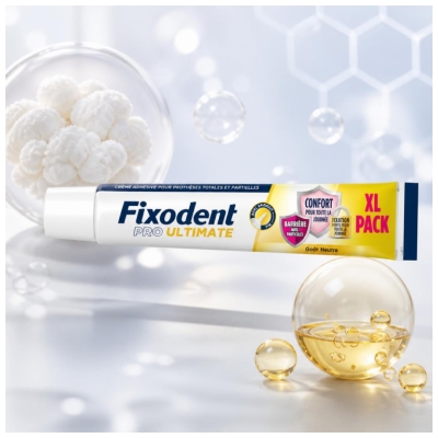 Fixodent Pro Ultimate Crema Adhesiva Sabor Neutro 57 g