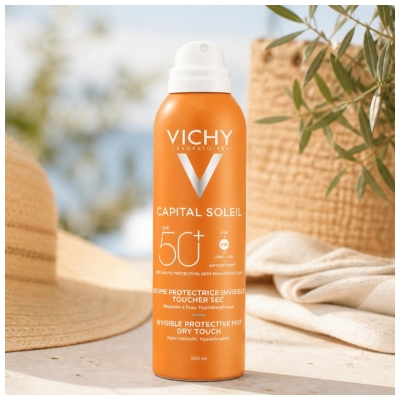 Vichy Capital Soleil Brume Protectrice Invisible SPF50+ 200 ml