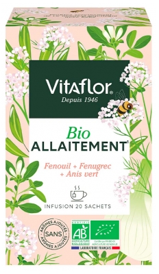 Vitaflor Allaitement Bio 20 Sachets