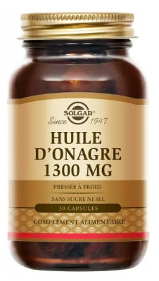 Solgar Olej z wiesiołka 1300 mg 30 Capsules