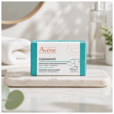 Avène Cleanance Attīrošais Cietais Ziepju Gabals 100 g