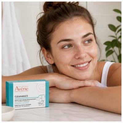 Avène Cleanance Attīrošais Cietais Ziepju Gabals 100 g