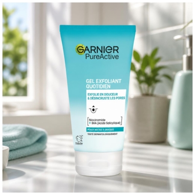 Garnier PureActive Tägliches Peeling-Gel 150 ml