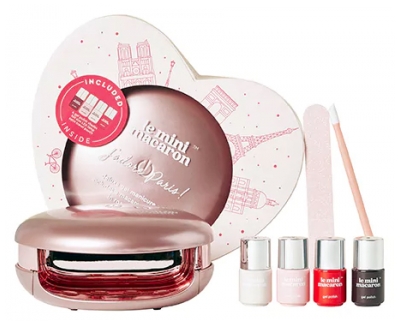 Le Mini Macaron Semi-permanent Polish Kit Le Maxi J'adore Paris