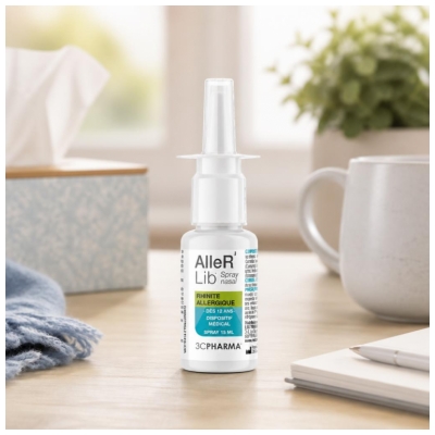 3C Pharma AlleR'Lib Allerginen Nuha Nenäsumute 15 ml