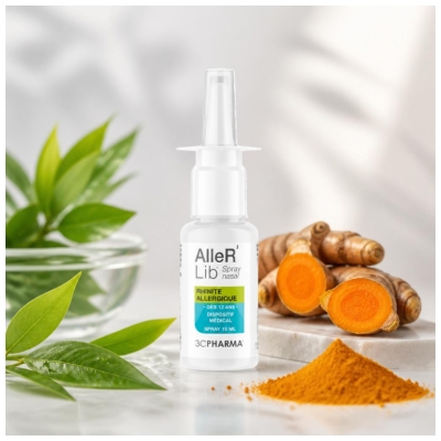 3C Pharma AlleR'Lib Allerginen Nuha Nenäsumute 15 ml