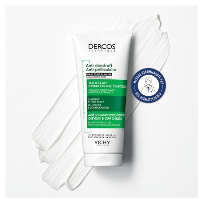 Vichy Dercos Pret-blaugznu Ārstnieciskais Kondicionieris Matiem & Galvas Ādai 200 ml