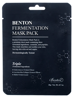 Benton Fermentatie Masker Pak 20 g