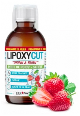 Eric Favre Lipoxycut Perte de Poids Satiété Fraise 500 ml