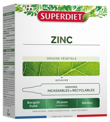 Superdiet Zinc 20 Ampoules