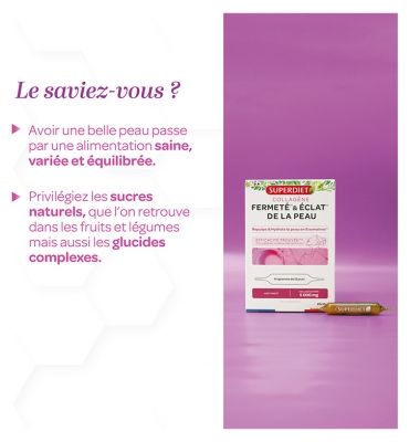 Superdiet Collagène Fermeté & Éclat de la Peau 20 Ampoules