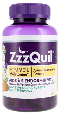 ZzzQuil Sömn Mango & Banan 60 Gummies