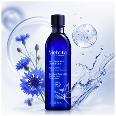 Melvita Eau Florale de Bleuet Bio 200 ml