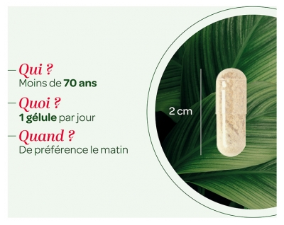 Superdiet Levure de Riz Rouge Bio 120 Gélules