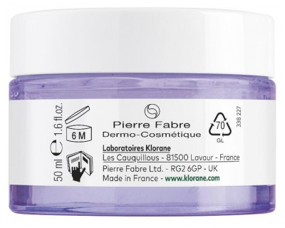 Klorane 24H drėkinamasis putlinamasis gelinis kremas 50 ml