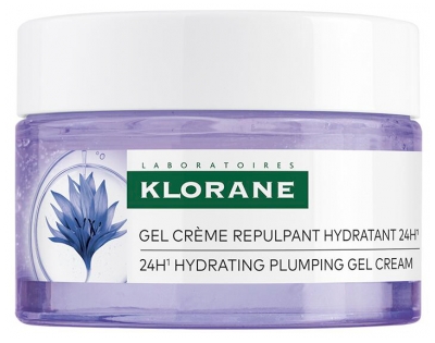 Klorane 24H Moisturizing Replumping Gel Cream 50 ml
